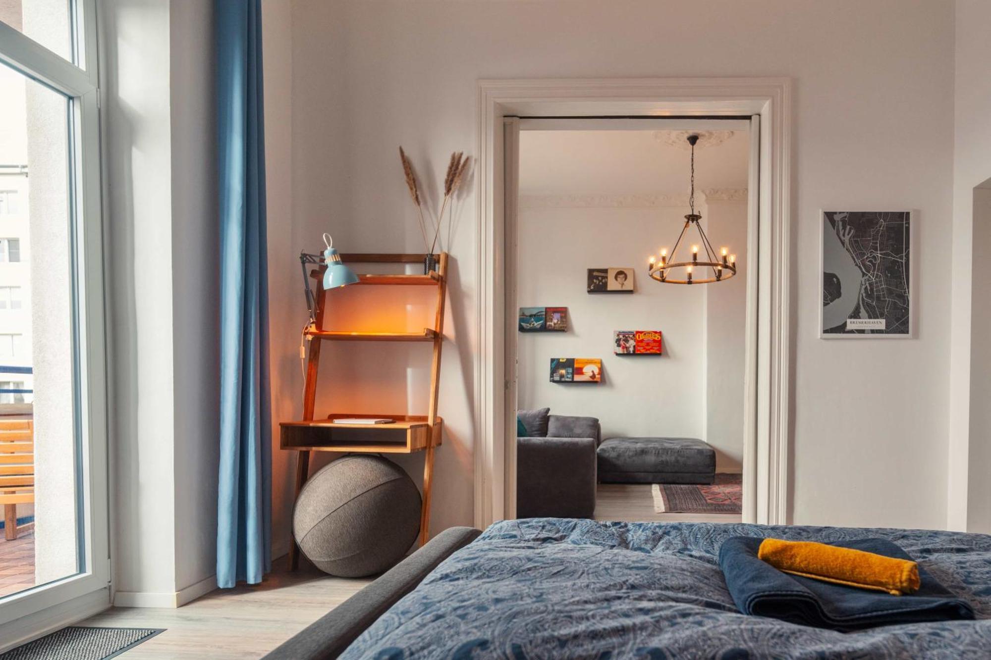 Urban Apartment - Stilvoll & Im Herzen Der Stadt Bremerhaven Kültér fotó